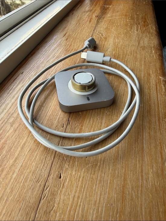 Oura Other - Gold Size 6 Oura Ring with Magnetic Charging Dock with USB-C Cable